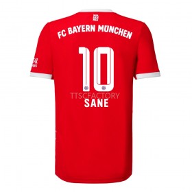 Koszulka Bayern Monachium Sane 10 Domowe Koszulki Piłkarskie 2022-2023 Krótki Rękaw